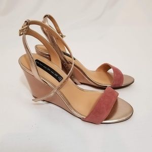 EUC Steven by Steve Madden Sylvan Wedge Sandals